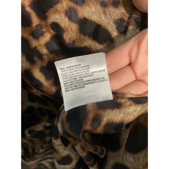 Laundry by Shelli Segal long puffer coat women’s size XL black down filled - Picture 8 of 8